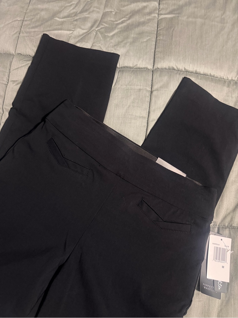 Leighton black high waisted perfect fit waistline Pants Size Medium         #66